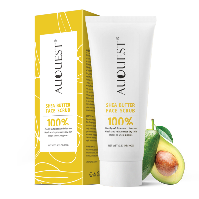 SHEA BUTTER FACE SCRUB KLP BEAUTY DEALS